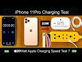 Apple 20Watt Charging Test On iPhone 11 Pro | Original Charger