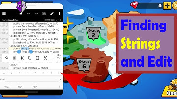 How to find strings field game guardian | Dump.cs string search