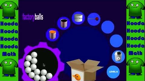Factory Balls Walkthrough Levels 1-8