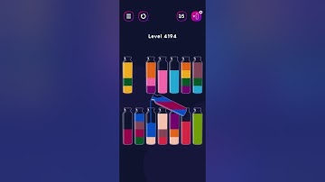 Get Color Level 4194 #watersortgame #watersortpuzzle #colorgames #watersort
