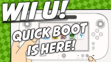 Wii U: System Update [Quick Boot & More!]  #Patch 5.0.0