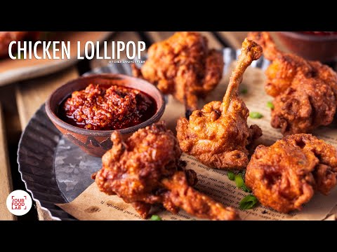 Chicken Lollipop Recipe | चिकन लौलिपोप | Chef Sanjyot