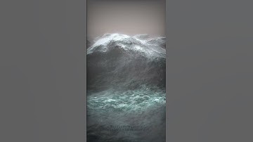 rough seas - shader developed by Dave_Hoskins #shorts #shaders #fragment #glsl