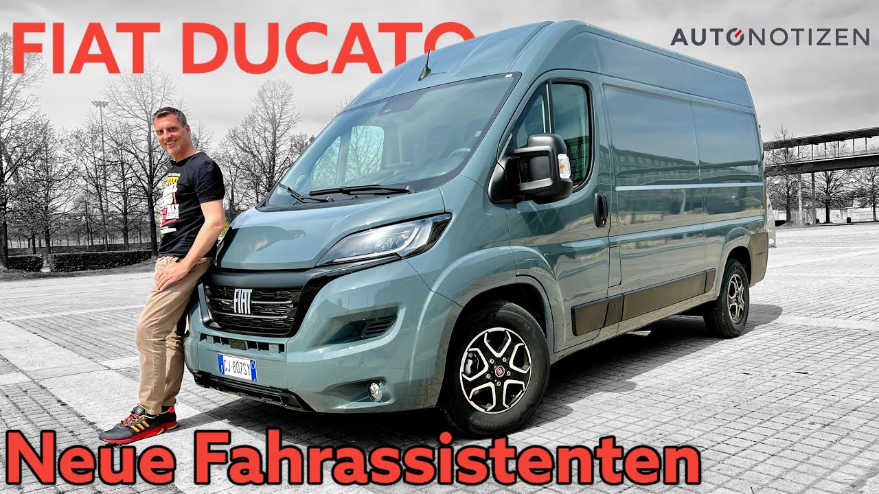 Fiat Ducato 2022 (Serie 8): Neue Fahrassistenten, auch für Campervans und  Wohnmobile! Test