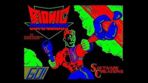 Bionic Commando Review for the Amstrad CPC by John Gage
