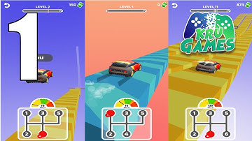 Gear Race 3D Gameplay Walkthrough #1 (Android, IOS)