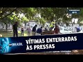 Supostas vítimas de coronavírus são enterradas às pressas em SP | SBT Brasil (28/03/20)