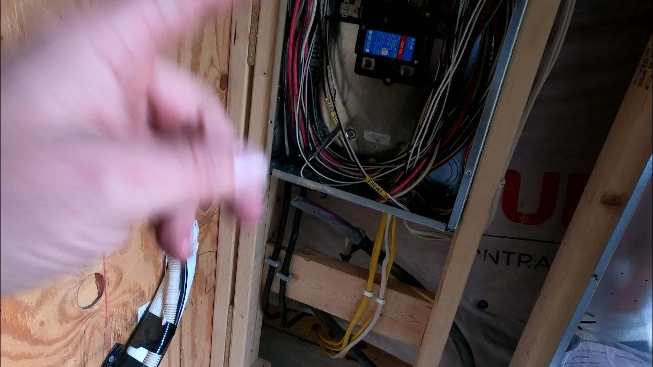 ELECTRICAL SUB PANEL INSTALLATION IN THE OLD FARMHOUSE YouTube