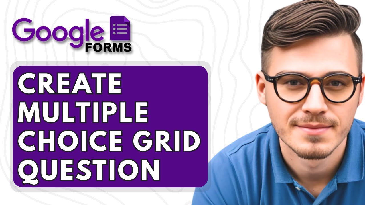 How To Create Multiple Choice Grid Question Form using Google Forms ...