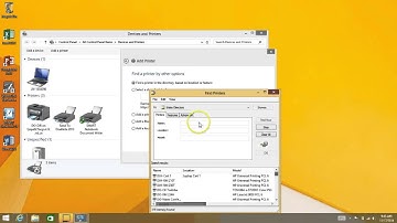 Windows 8 - Adding a Printer