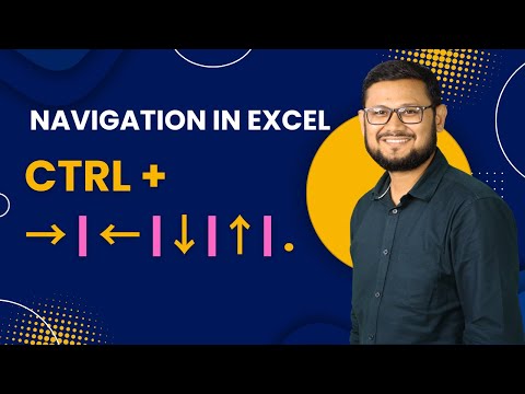 Navigation in Excel| Ctrl + Arrows| Ctrl + Dot| Ctrl + Shift + Arrows