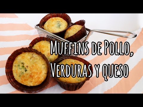 Video: Cómo Hacer Muffins De Pollo Y Queso