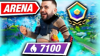 SONO ARRIVATO A  7.000 PUNTI!!! IN ARENA SOLO! - FORTNITE