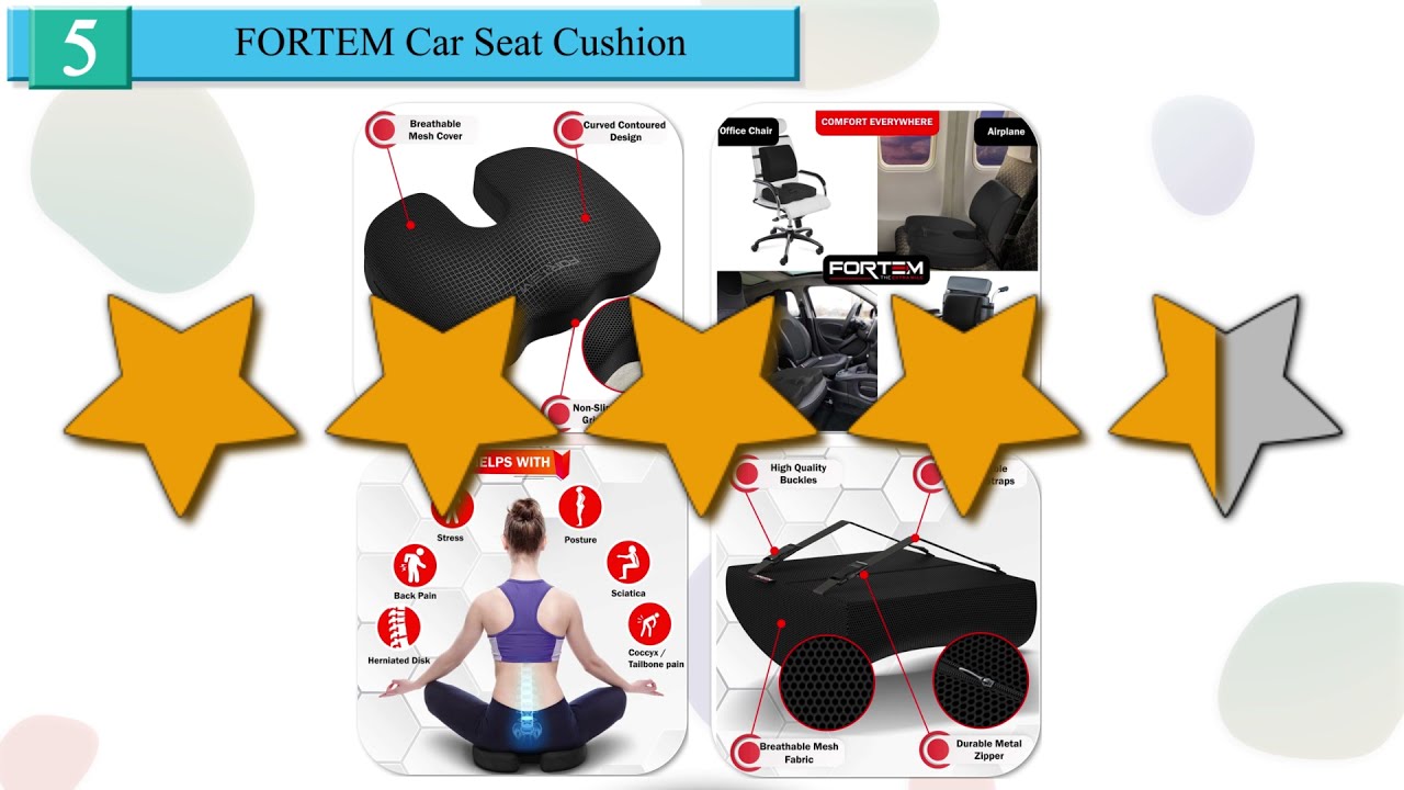 Prenatal Comfort Enhancing Pregnancy with a Car Seat Cushion