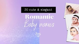 20 ROMANTIC GIRL NAMES | ROMANTIC BABY NAMES MEANING LOVE screenshot 2