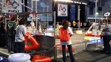 First Robotics Hofstra 2011 5th Qualifying Match