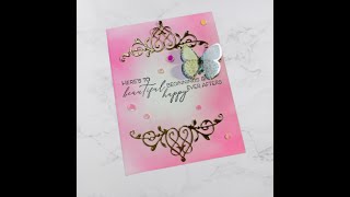 Spellbinders BetterPress with the Timeless Collection & Summer Day Butterflies