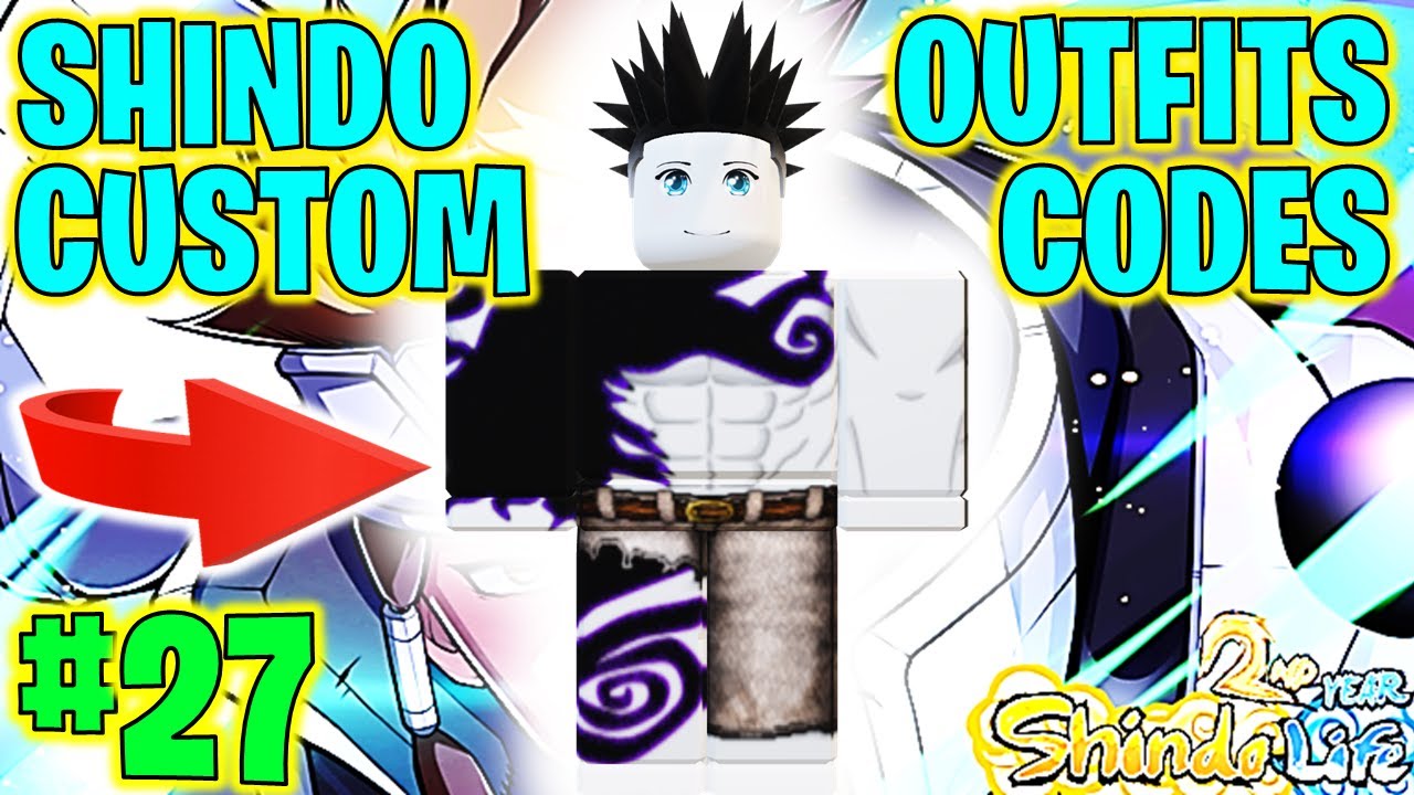 ⭐NEW SHINDO LIFE CUSTOM OUTFITS CODES #34⭐ in 2023