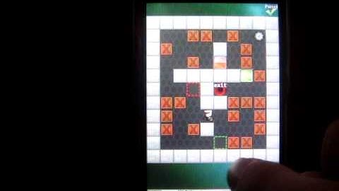 Boxed In - Level 36 Solution - iPhone Puzzle Game