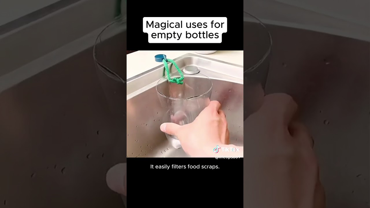 life hacks to fo with empty plastic bottles at home