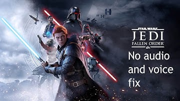 Star wars Jedi fallen order no dialogue fix || star wars jedi fallen order no dialogue sound fix