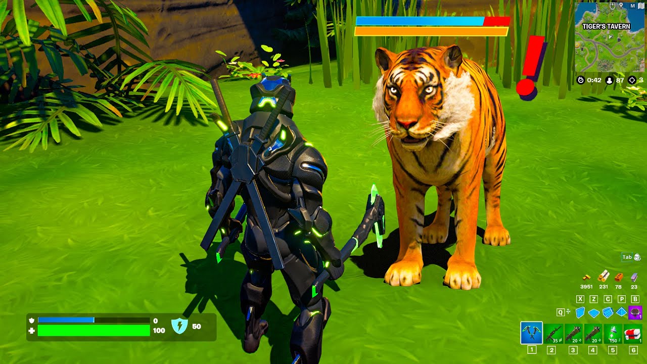 NEW Fortnite TIGER BOSS Update YouTube