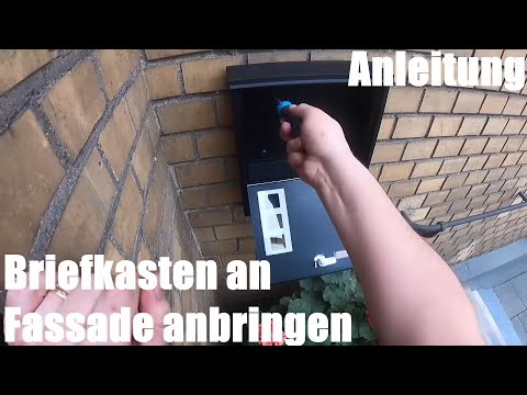 Video: Wo montieren Sie einen Briefkasten?