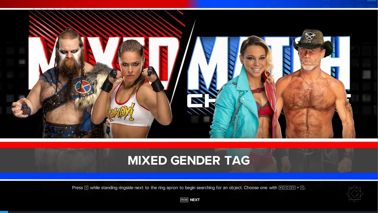 WWE 2K24 - Our Destination Is Valhalla (Mixed Gender Tag)