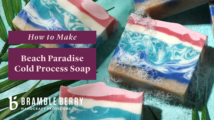 Anne-Marie Makes Beach Paradise Soap - Island Oasis Collection | Bramble Berry