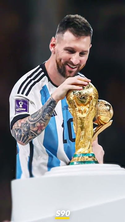 The crowning moment of Lionel Messi's incredible career.👑