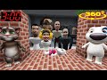 RUN FROM SKIBIDI TOILETS at 3:00 in Minecraft 360°!