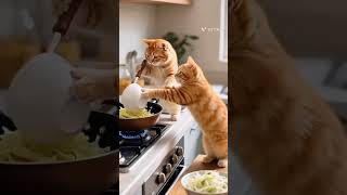 Cute Kittens Made Food