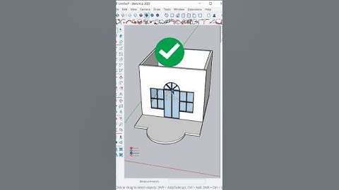 Fastest way to Create Window in SketchUp like pro with Lattice Maker Plugin #shorts #sketchup #art