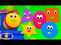 Five Little Shapes | Shapes Song For Kids | Nursery Rhymes and Baby Songs For Children