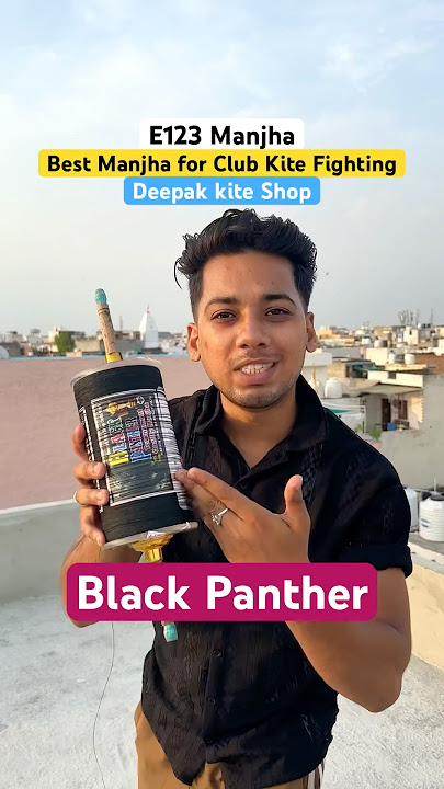 Download lagu E123 Black Panther Manjha | Best Manjha for Kite Fighting #kite #kiteflying #kitelover #shorts