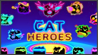 Cat Heroes - Merge Defense (Gameplay Android) screenshot 5