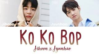 YG TREASURE BOX: JIHOON & JYUNHAO - KO KO BOP han|rom|engs/가사