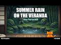 【作業用BGM】縁側の夏雨 / Summer Rain on the Veranda 🌧️🐱 Pixel Art Lofi BGM