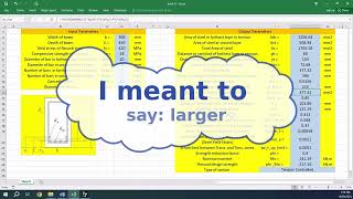 Excel in Structural Engineering - Session 6