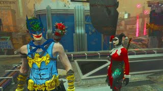 The Joker dresses up like Batman (2024) Suicide Squad: Kill the Justice League