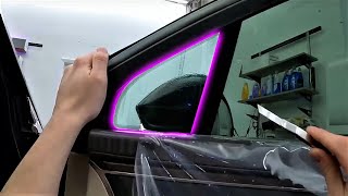 How to Tint Quarter Window TIGHT Rubber Seal screenshot 5