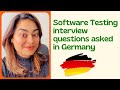 Questions Asked In Manual Testing Interview | Software Testing Interview Questions Asked In Germany