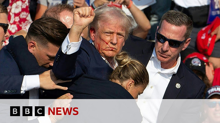 How the attempted assassination of Donald Trump unfolded | BBC News