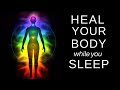 Chakra Meditation for Balancing and Clearing, Healing Guided Sleep Meditation