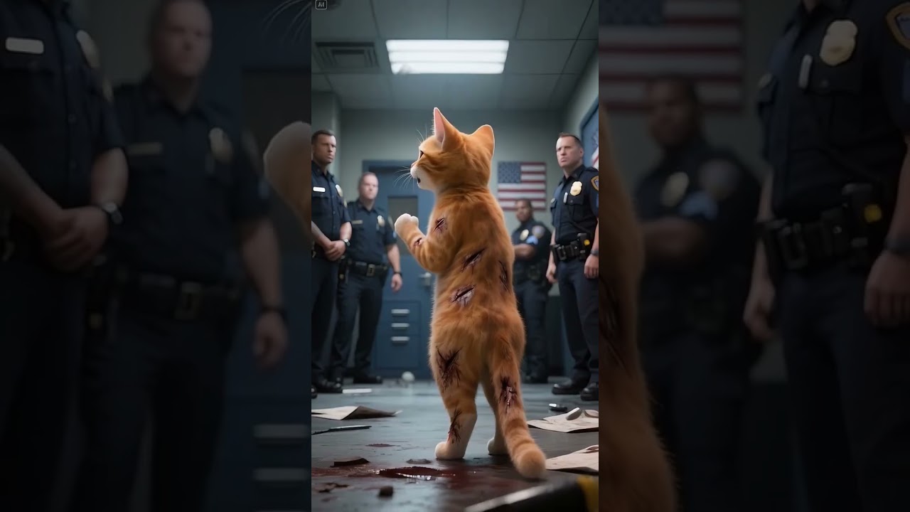 Miracle in the Landslide — Brave Blue Cat Saves Lives! 