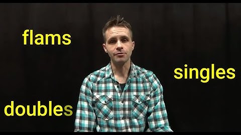 The Only 3 Rudiments You Need To Know