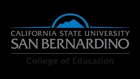 College of Education (2020 CSUSB Graduate Program Expo)