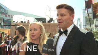 TVLine.com: David Boreanaz at Emmy 2011