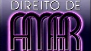 Novela Direito de Amar - chamada de reprise (1993)