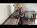 Construction Techniques For Building Beautiful And Modern Kitchen Tables Made Of Concrete And Marble